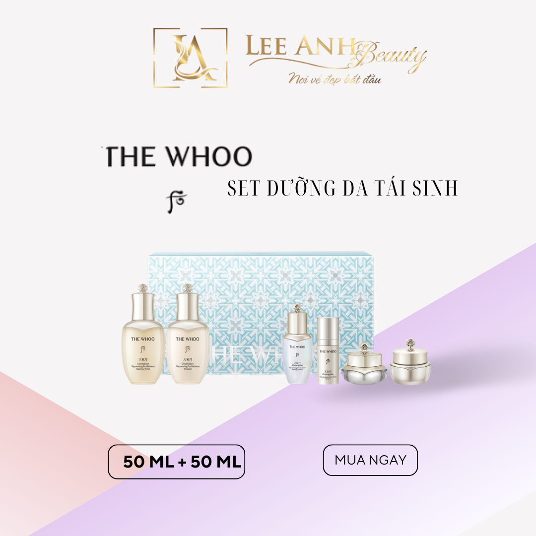 Bộ Dưỡng Da Whoo Cheongidan Pro Radiant Trial Special Set
