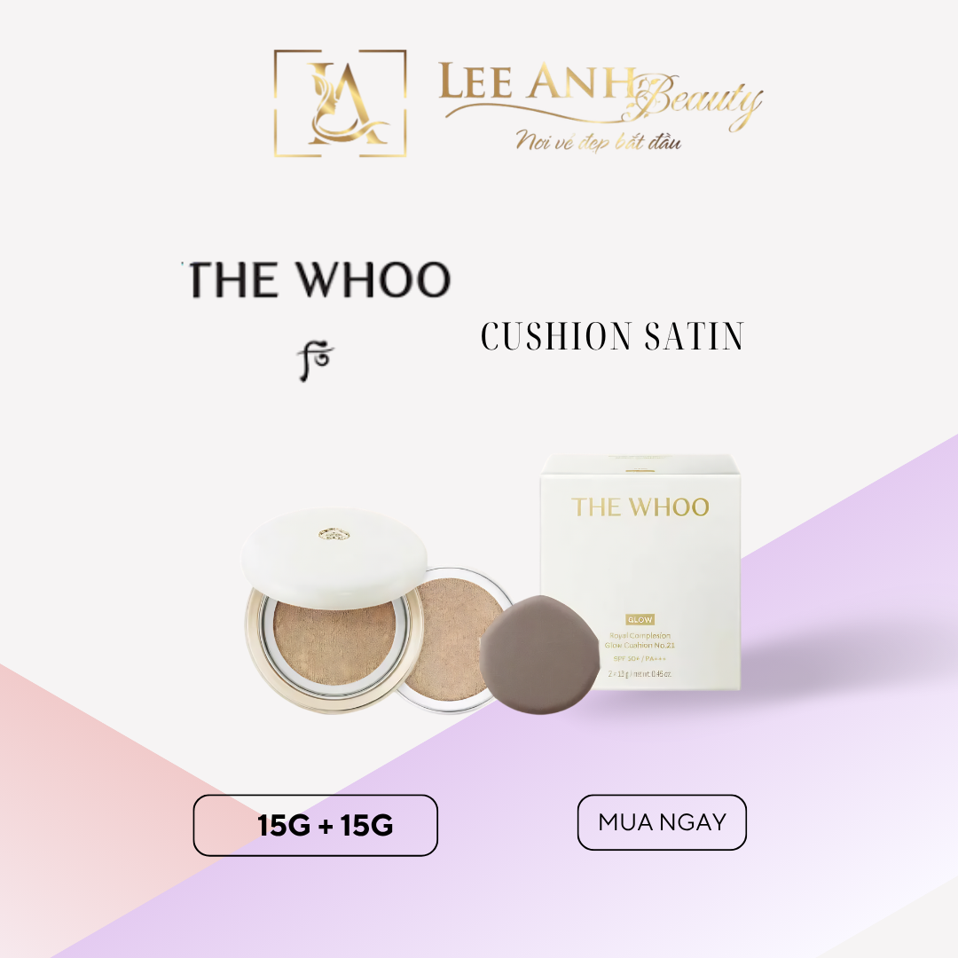 Phấn Nước Cushion The Whoo Royal Complexion Glow